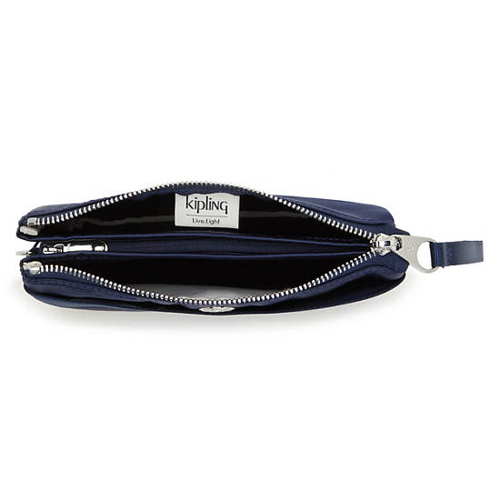 Plecaki Kipling Creativity Extra Large Metallic Wristlet Granatowe | PL 1148ZU